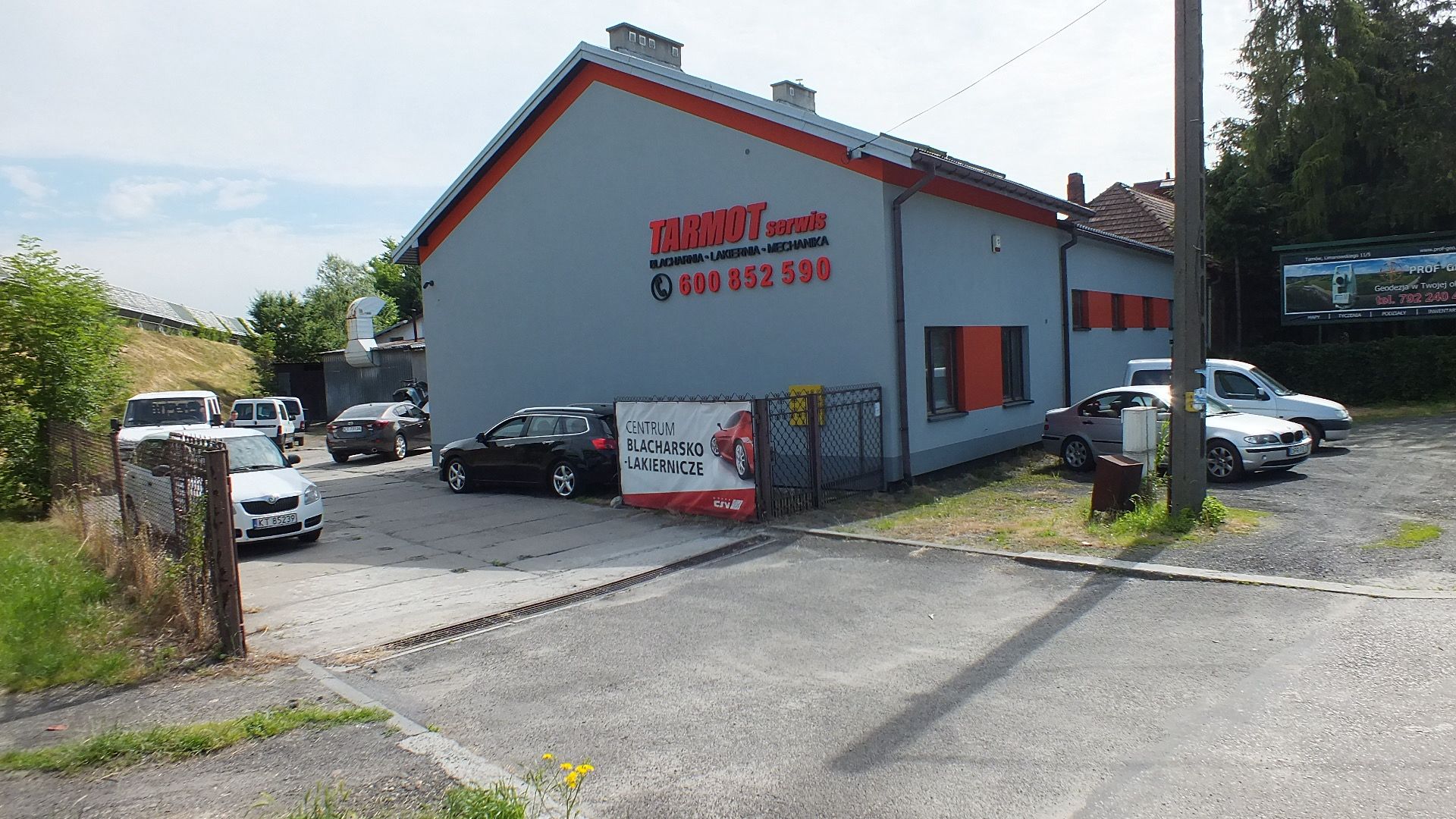 Budynek TARMOT SERWIS Skrzyszów